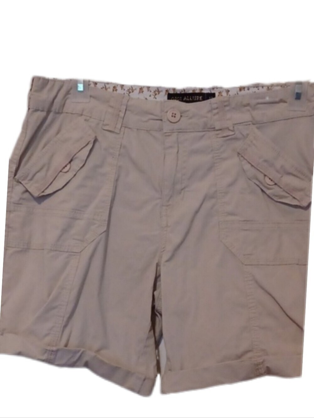 - Allure Women's Tan Shorts Size 12